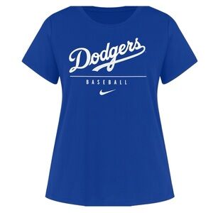 Nike Women’s Los Angeles Dodgers Blue Short Sleeve T-Shirt Size XL